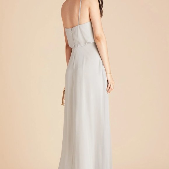 BIRDY GREY GWENNIE DRESS CHIFFON DOVE GRAY - Picture 3 of 4